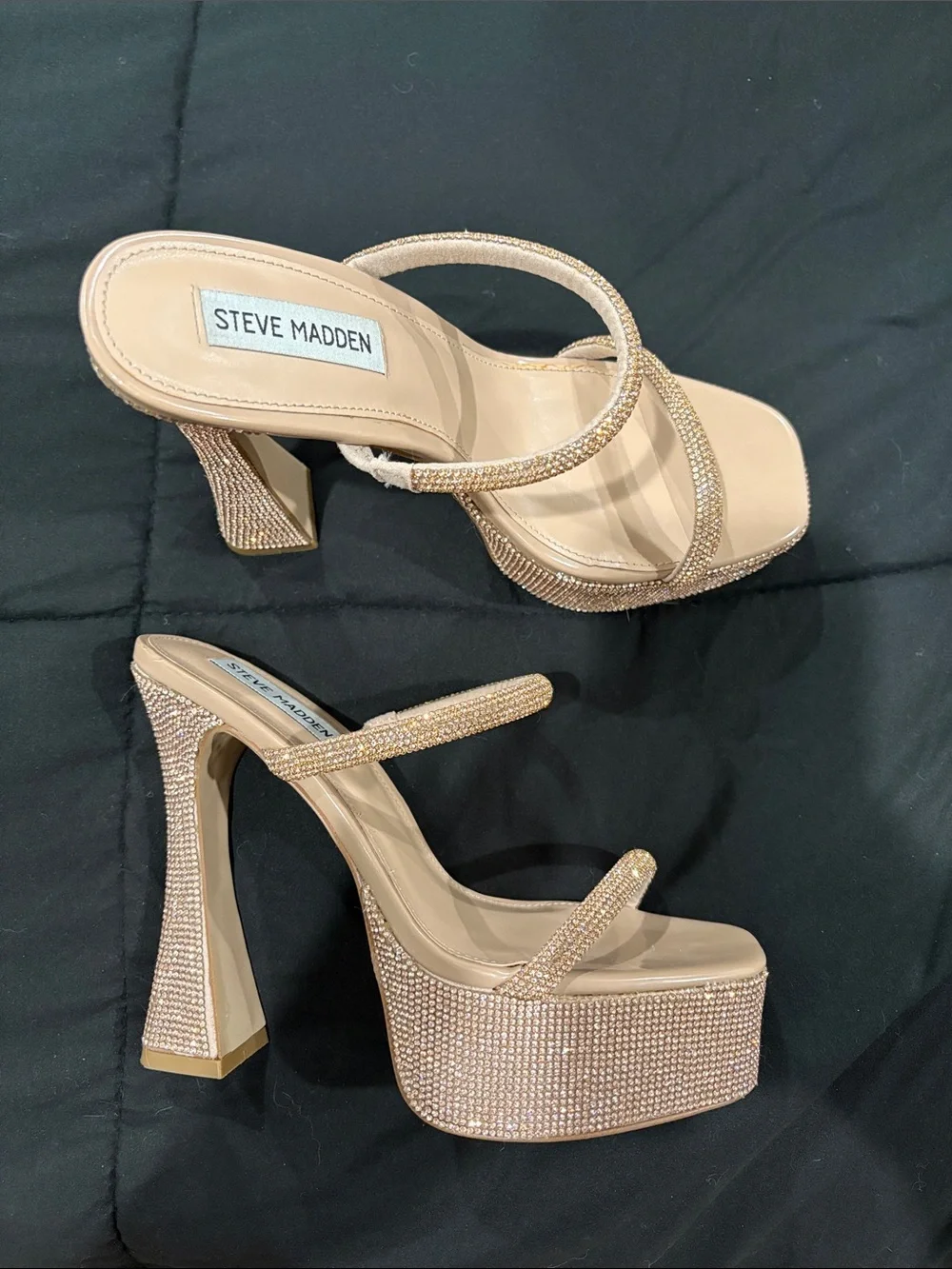 Steve Madden sparkling rose