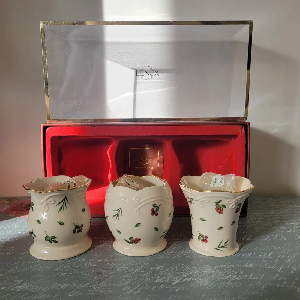 Lenox holiday votives
