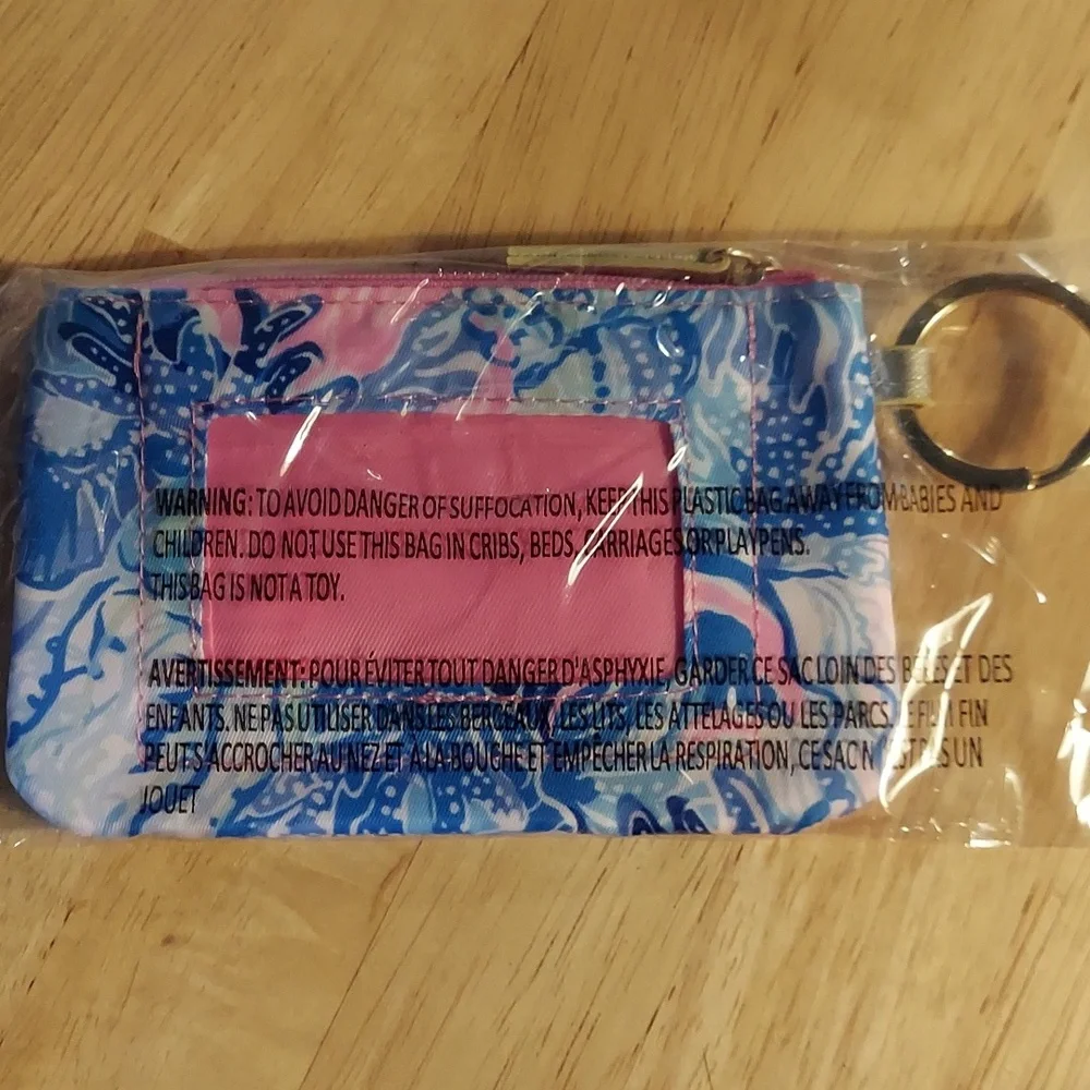 Lilly Pulitzer leather blue