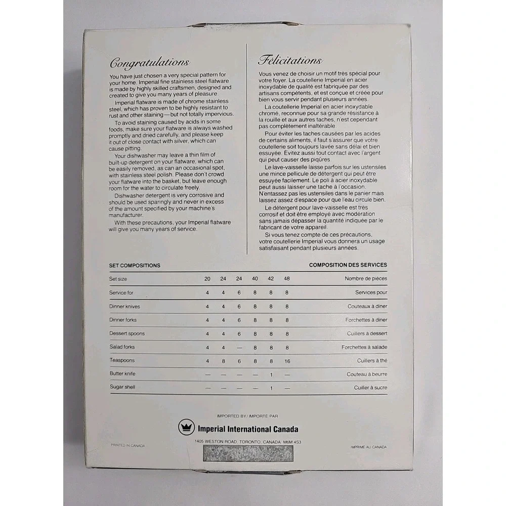 imperial item originally