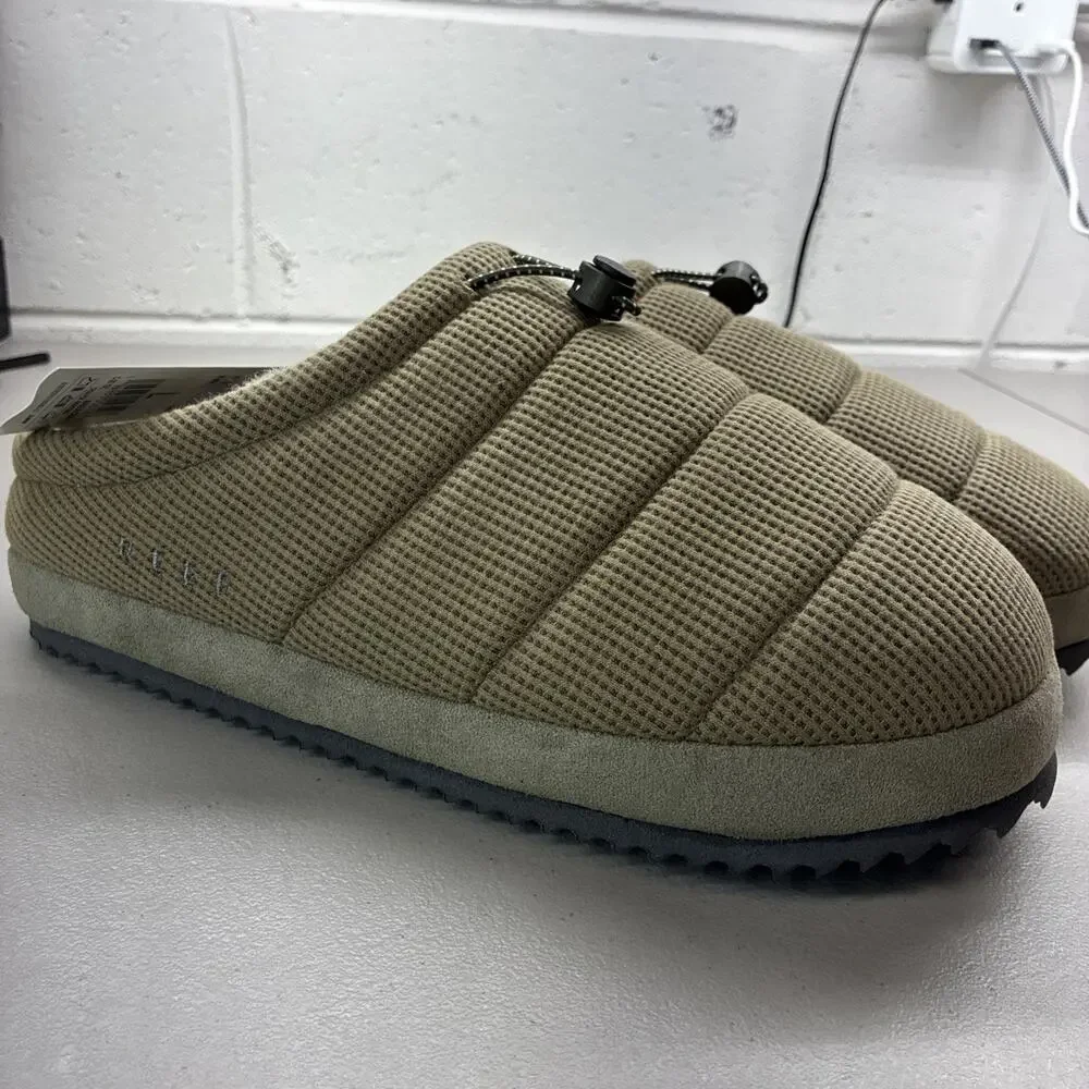 Reef Hiatus Mule Slippers - Mens Size L (11-12) Olive New With Tags CJ8446