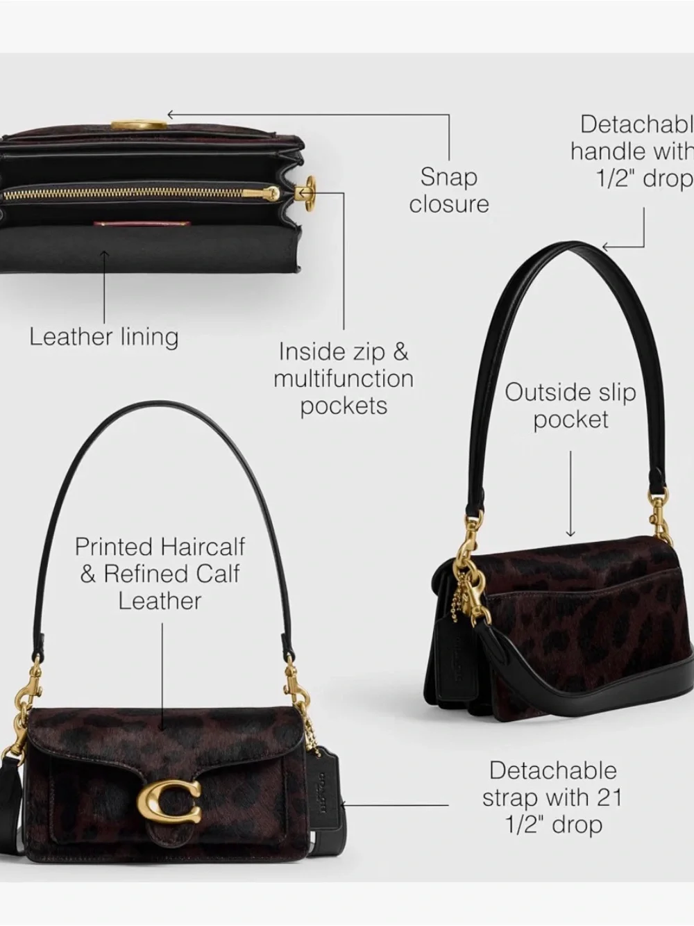 Coach shoulder bag