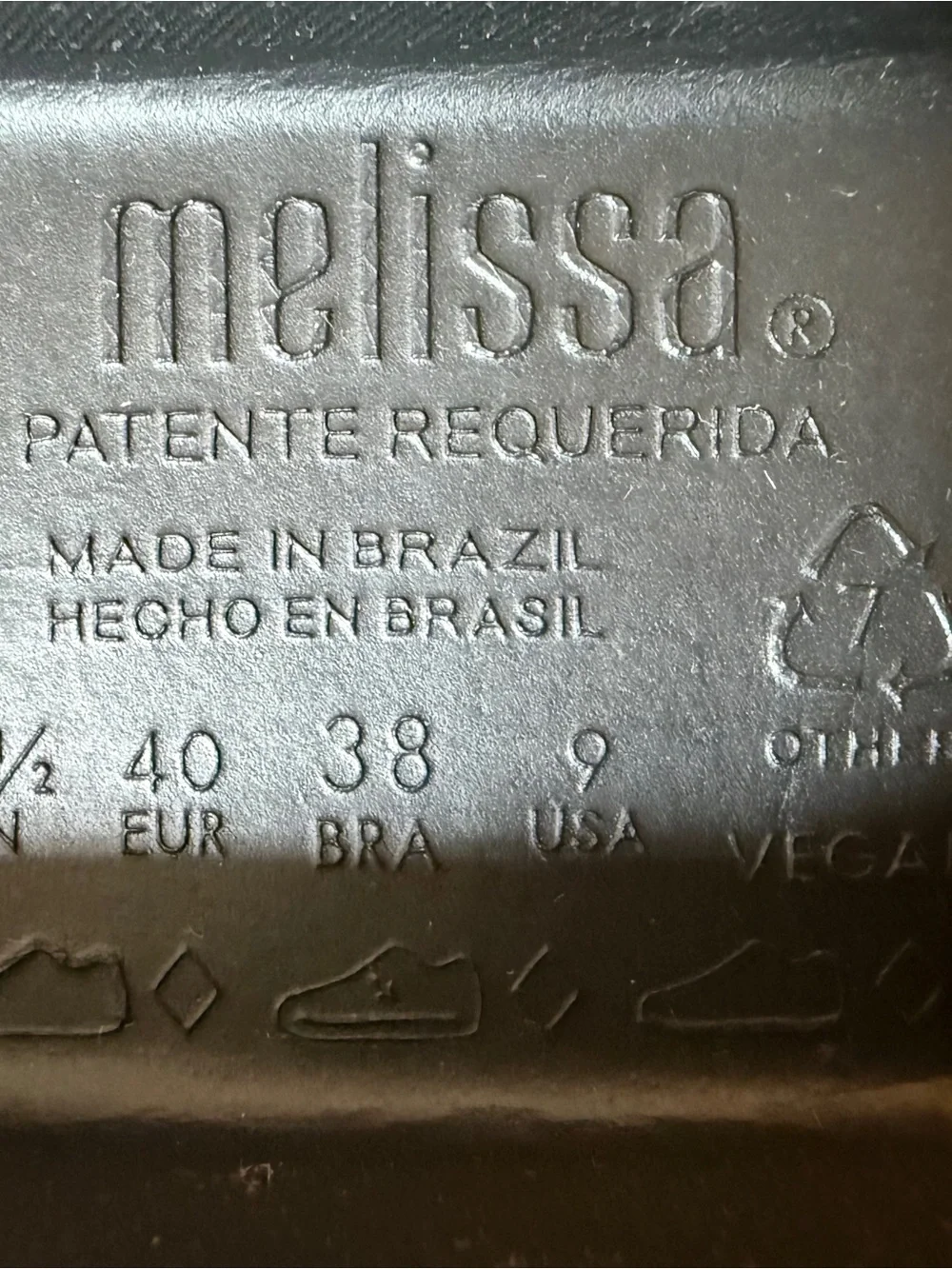Melissa size chunky