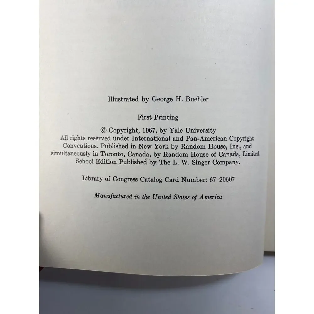 random house vtg 1967