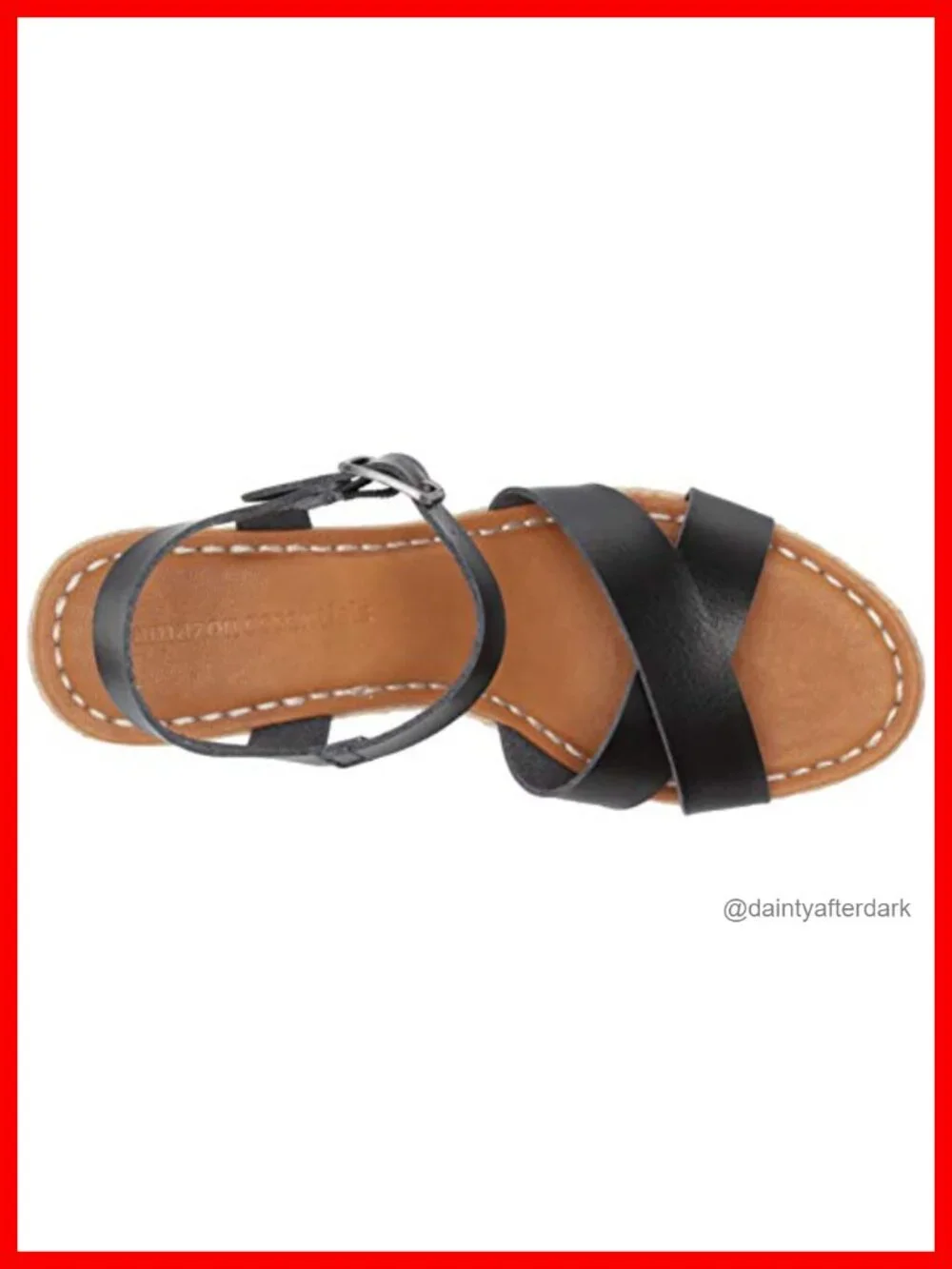 N/A espadrille wedge