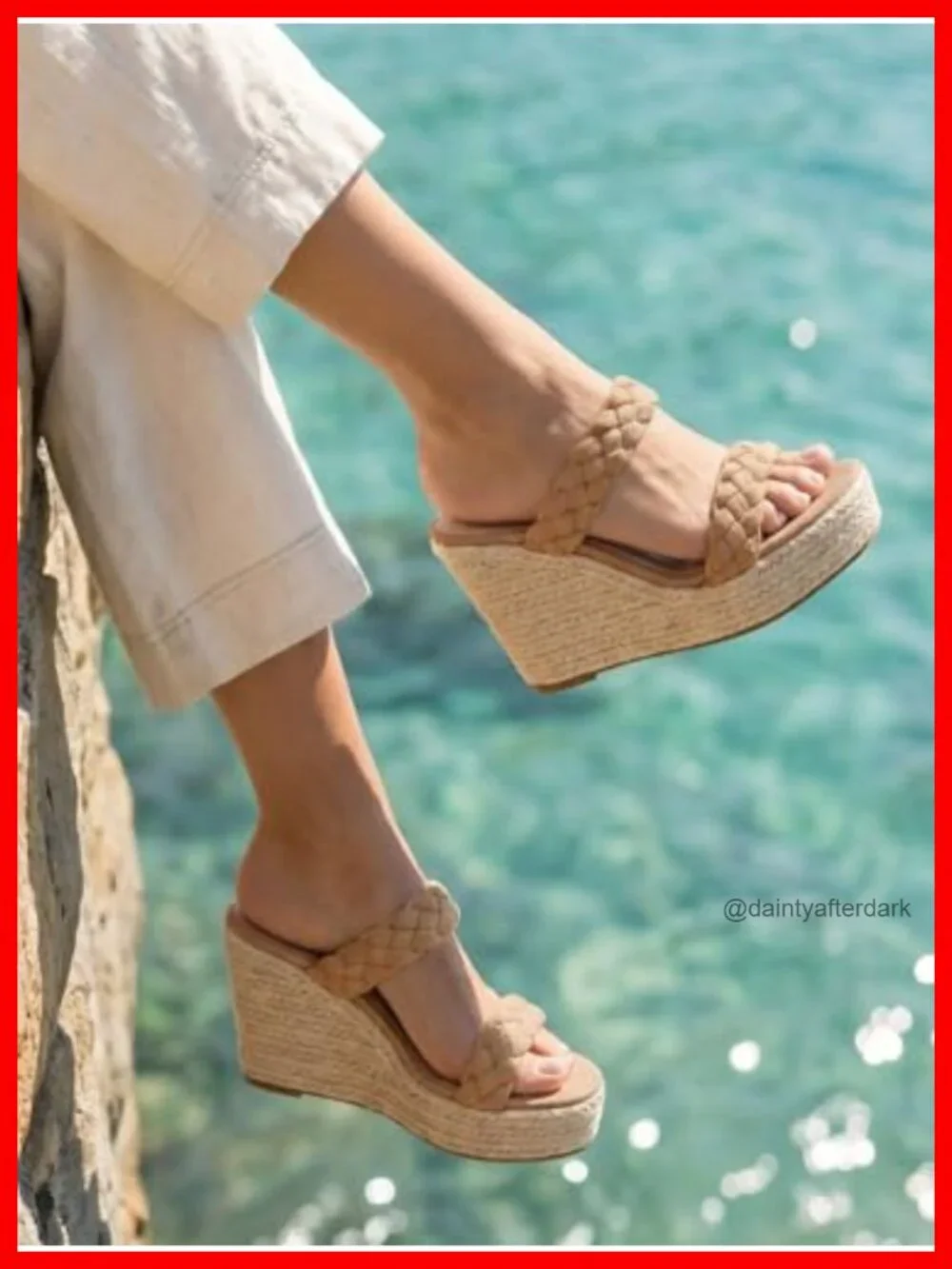 N/A stylish wedge