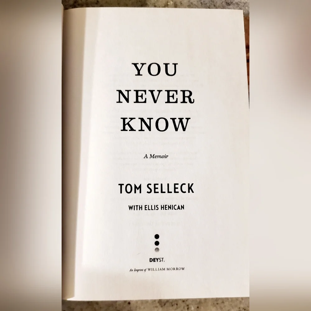 Tom Selleck product hardcover