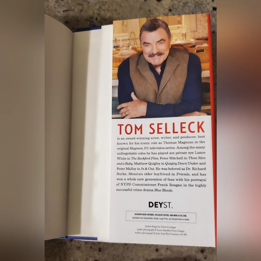 Tom Selleck product hardcover