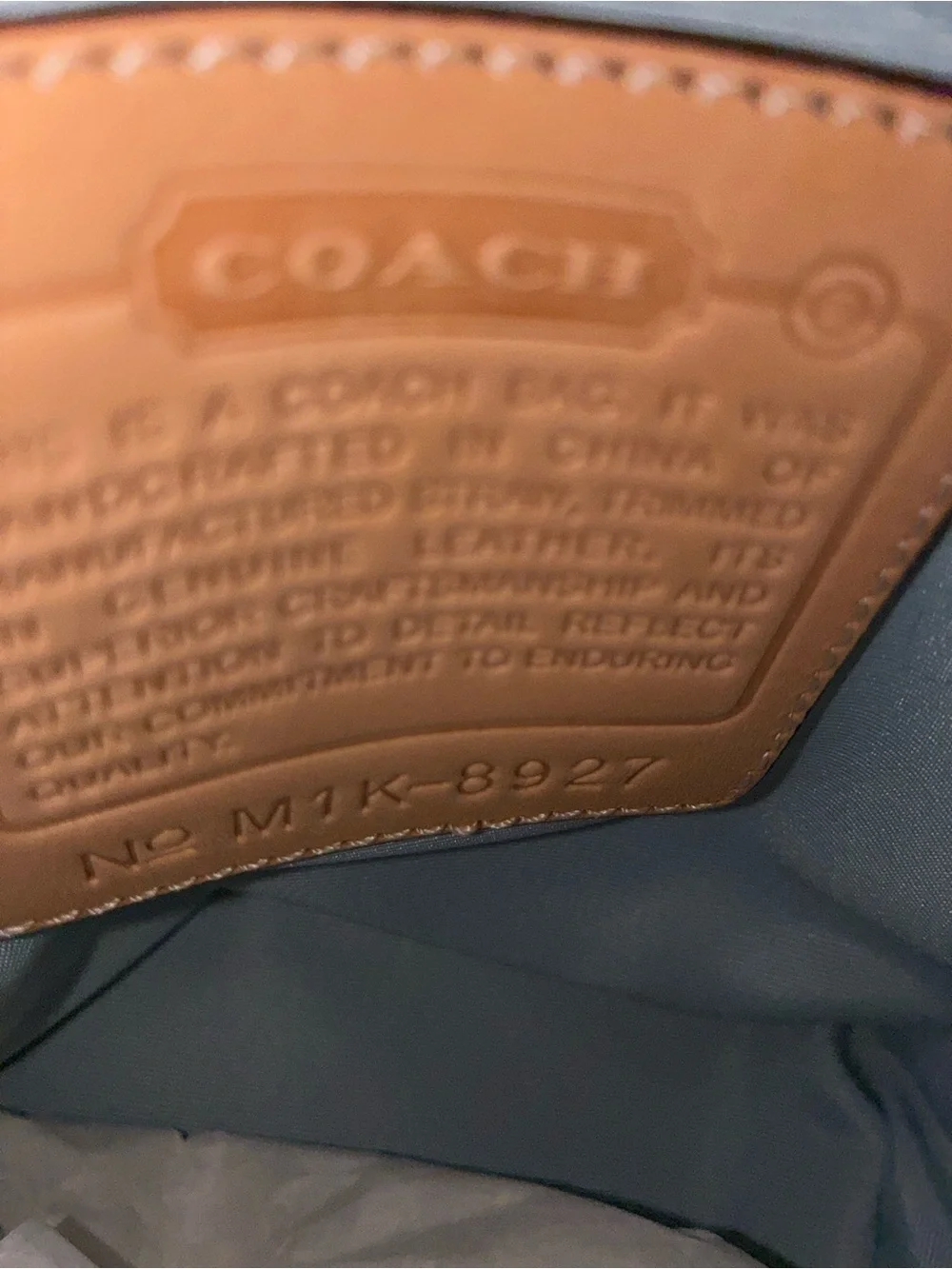 Coach tote bag
