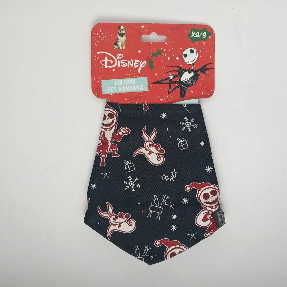 Disney The Nightmare Before Christmas Holiday Pet Bandana XS/S