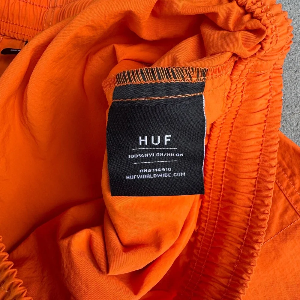 HUF orange shorts