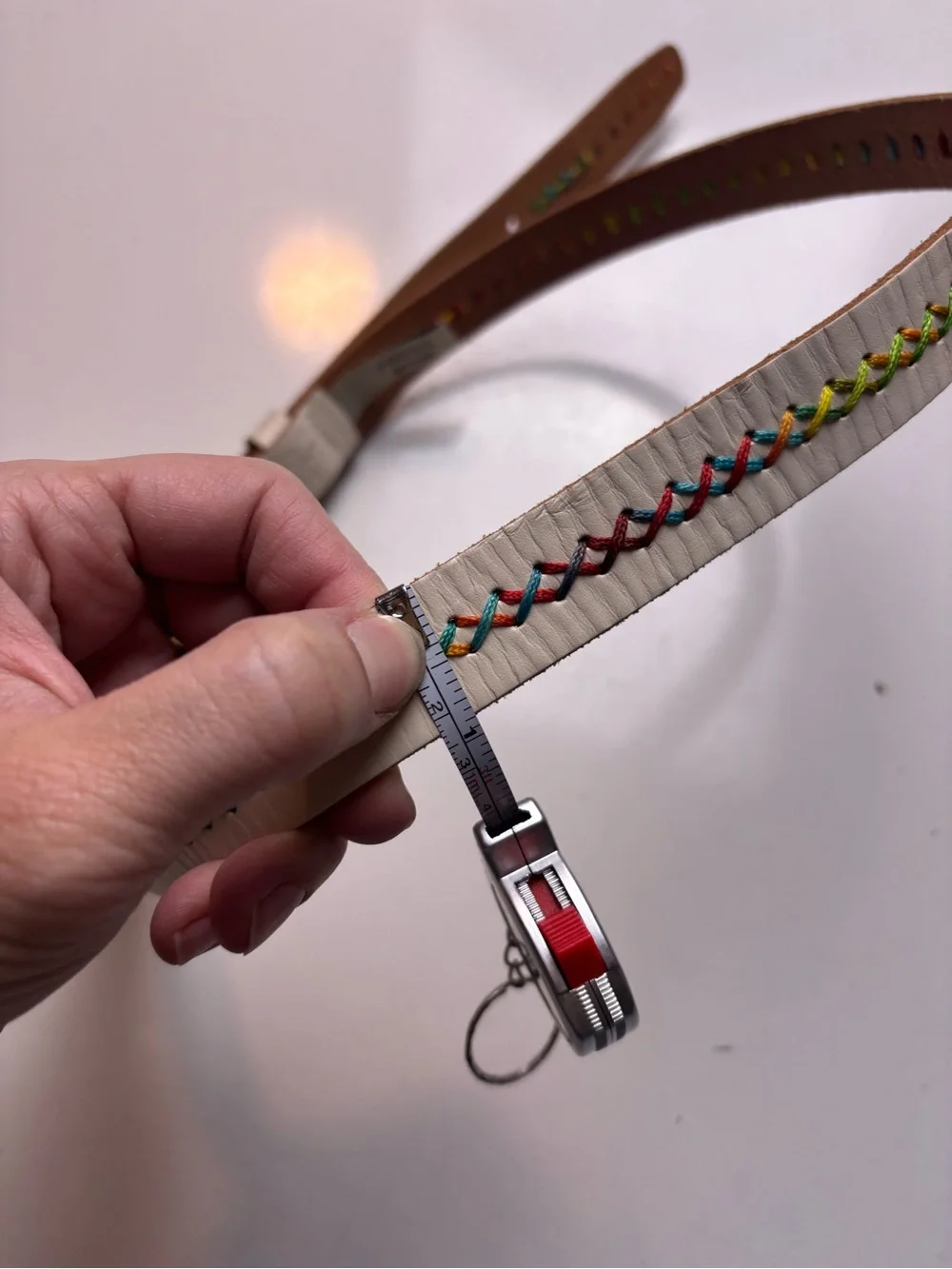 Fossil leather rainbow