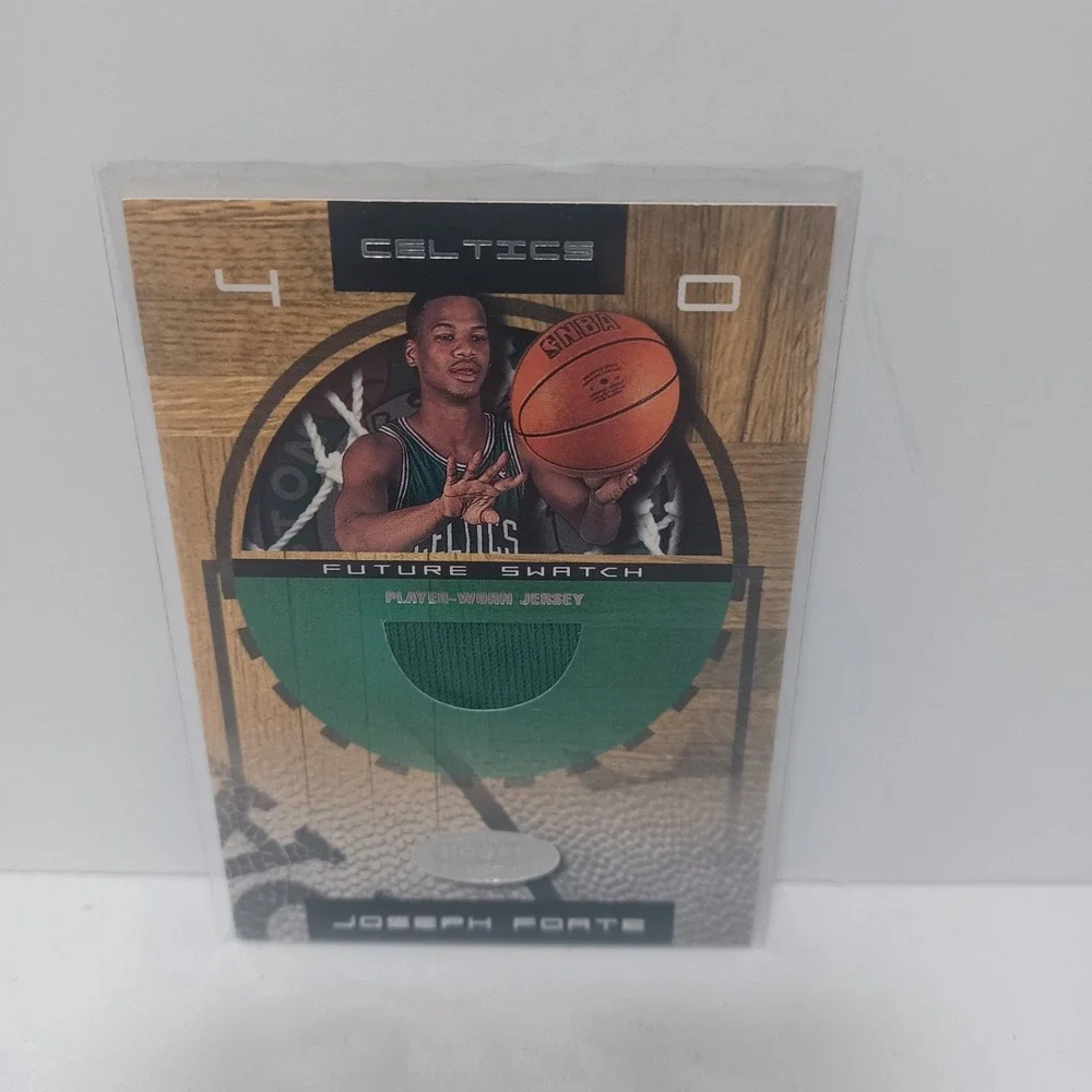 2001-02 NBA Hoops Hot Prospects Future Swatch #101‎ Joseph Forte