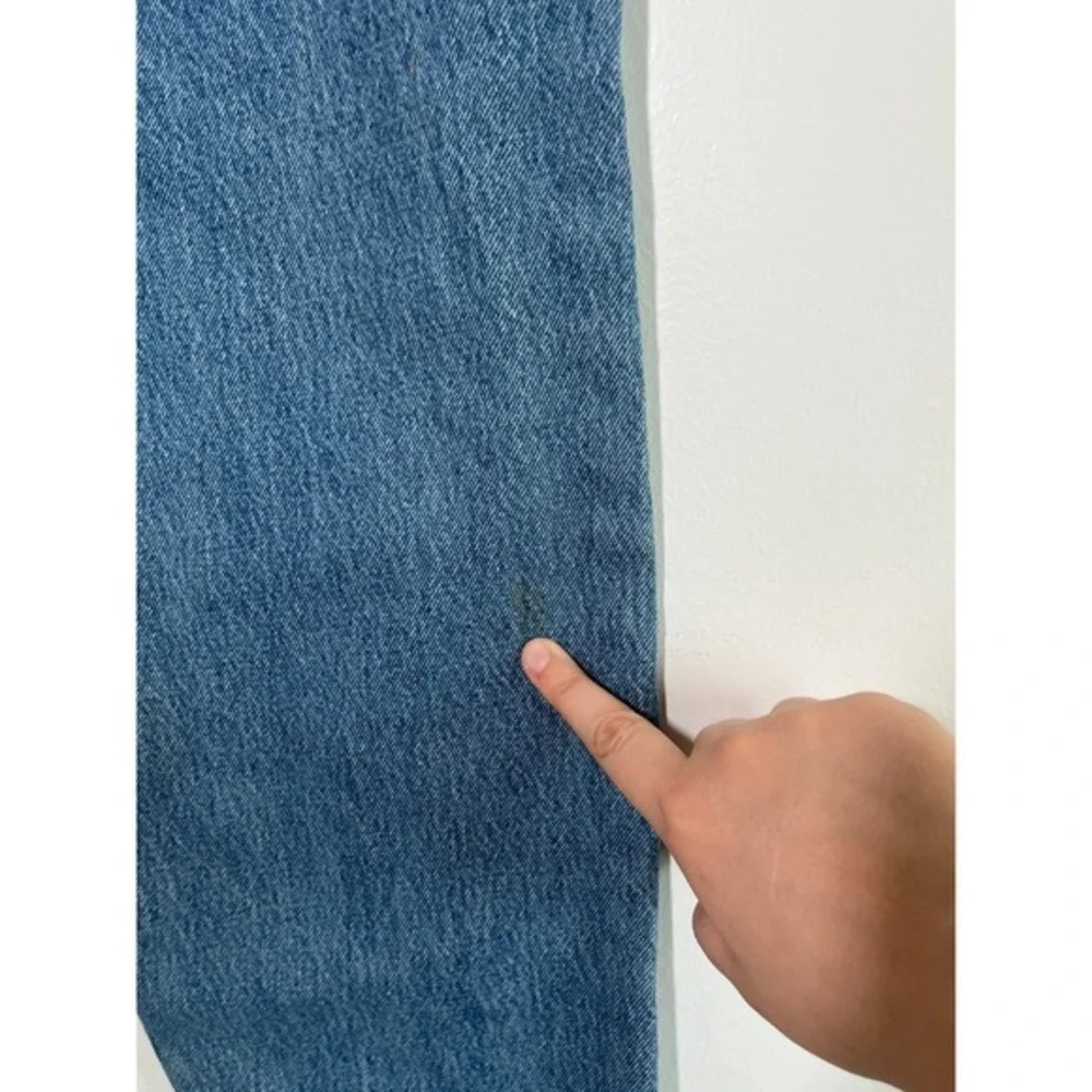 Levis 505 Jeans Mens 36x30 Blue Regular Straight Mid‎ Rise Medium Wash Denim