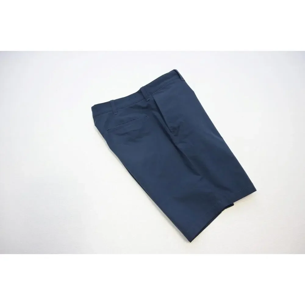 J Crew Golf Shorts Shorts Performance Wicking Stretch Blue Flat Mens‎ Size 30