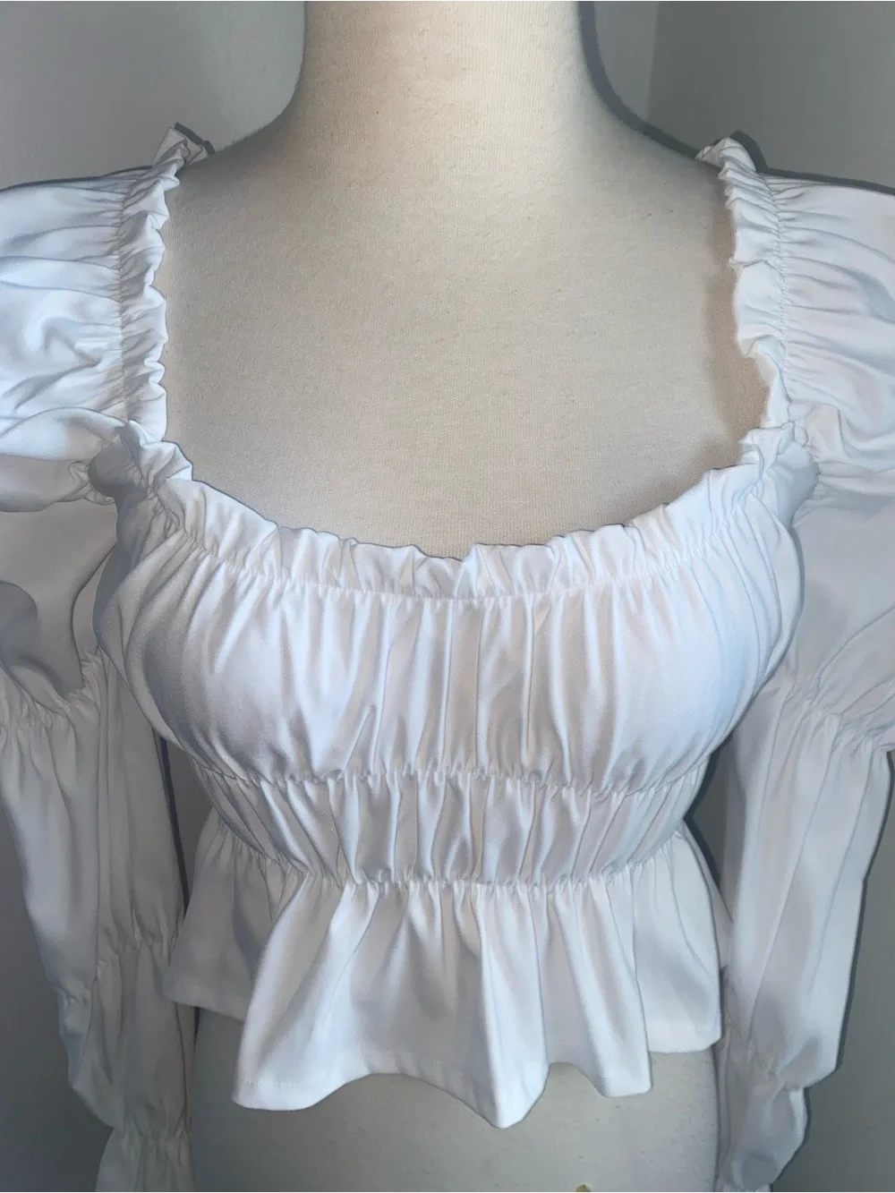Zara smocked bodice