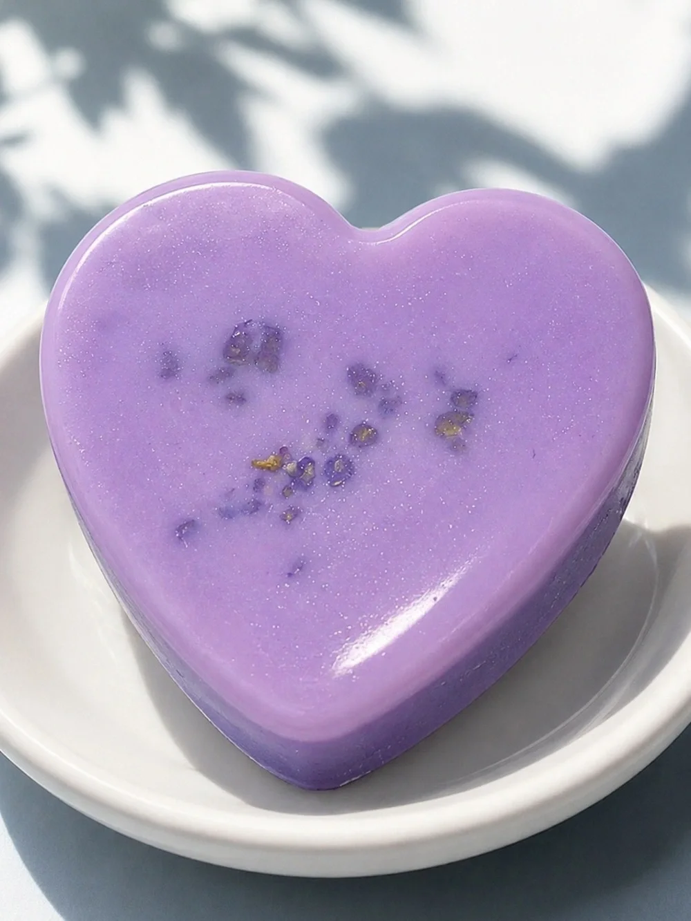 Citrus soap SHIMMER 3x2in 8oz handcrafted shea butter & coconut oil based