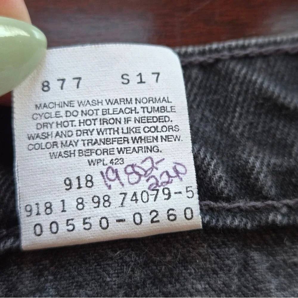 Levis authentic vintage