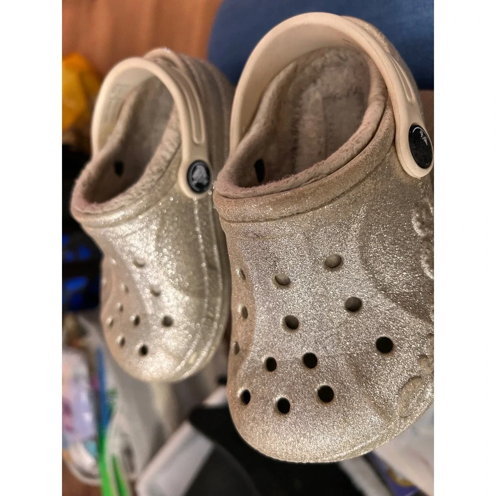 CROCS sparkle step