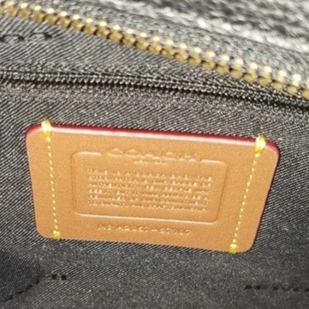 Coach black handbag