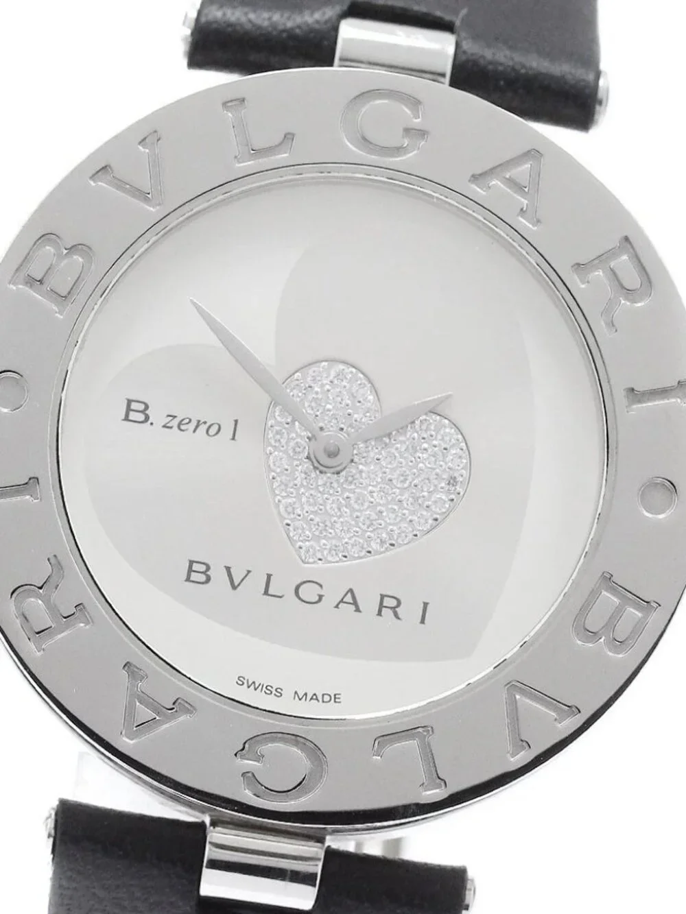 BVLGARI B-zero1 BZ35S diamond Silver Dial Quartz Ladies Watch_957219