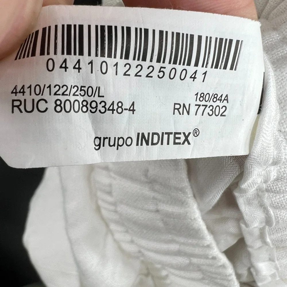 Zara size color