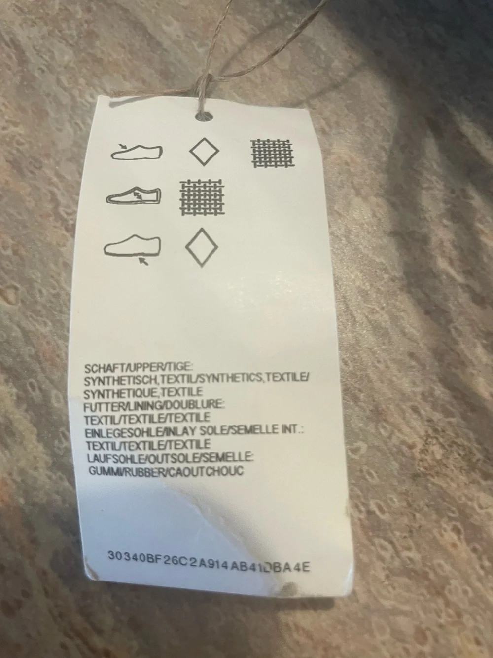 Reebok breathable textile