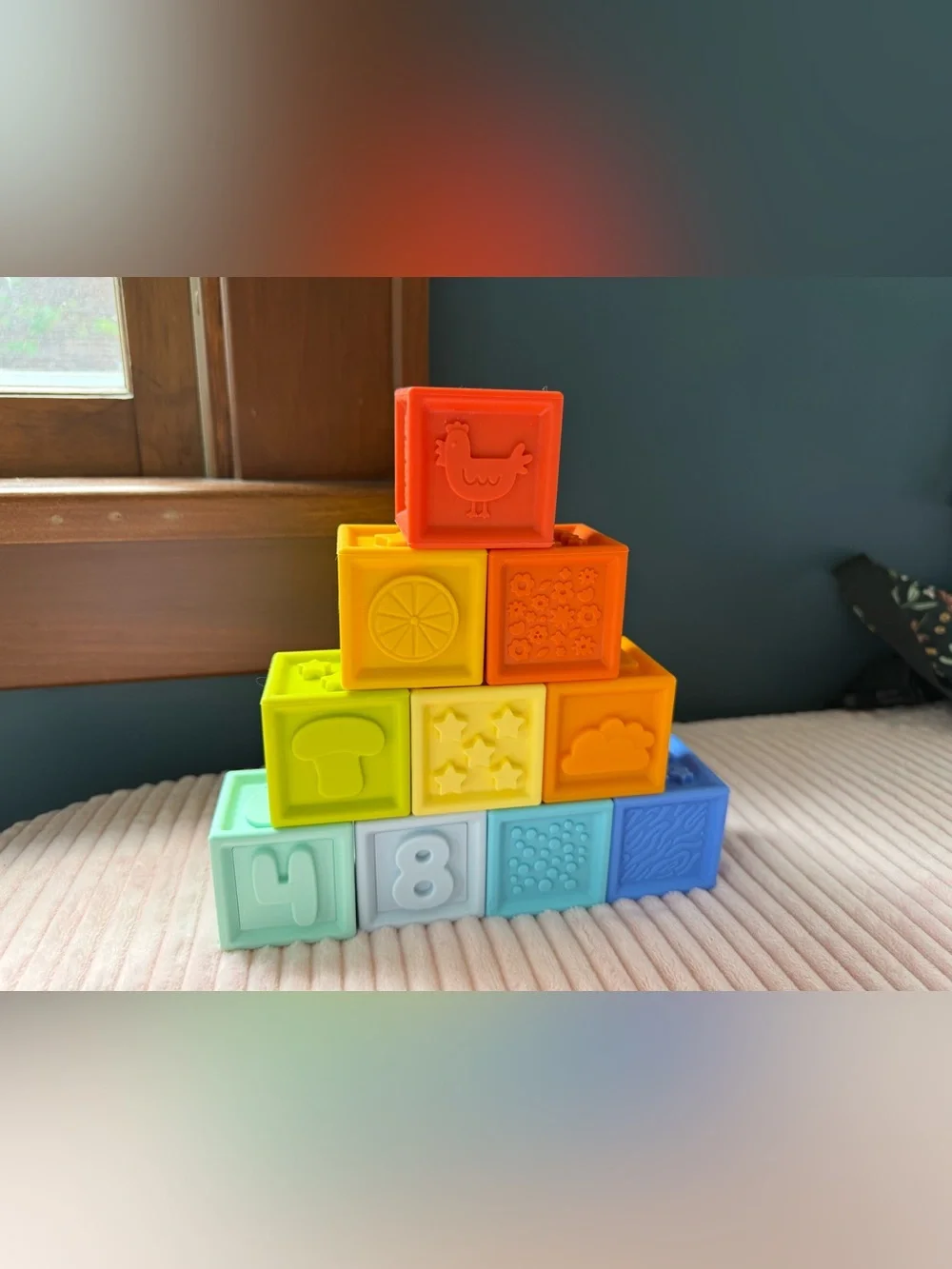 Target multicolor stacking
