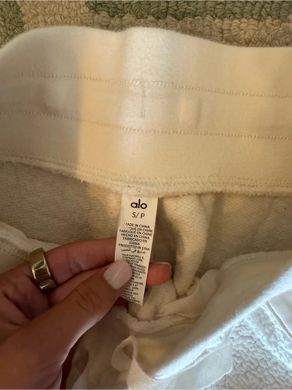 ALO Yoga cozy fleece