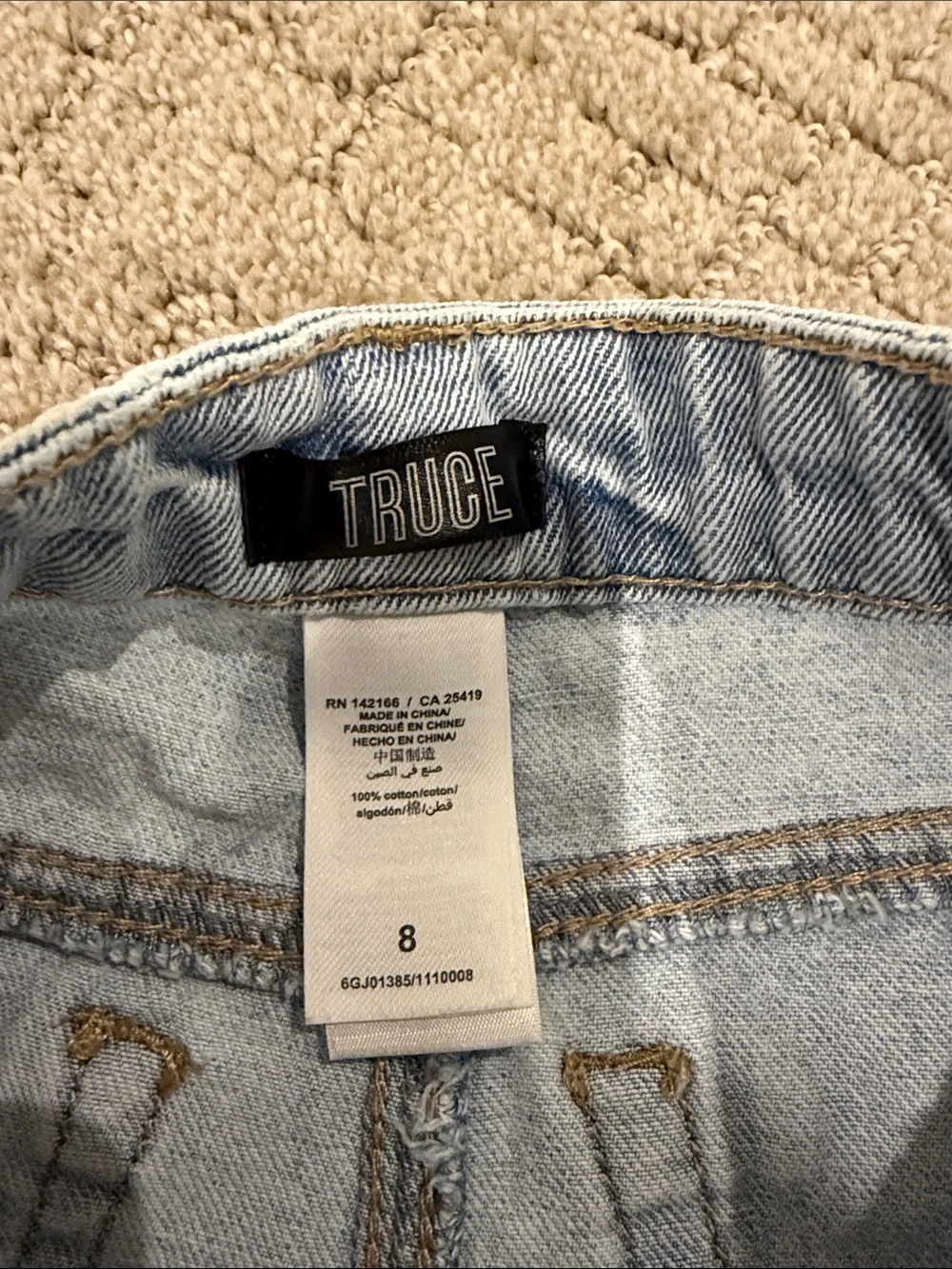 TRUCE purchased from