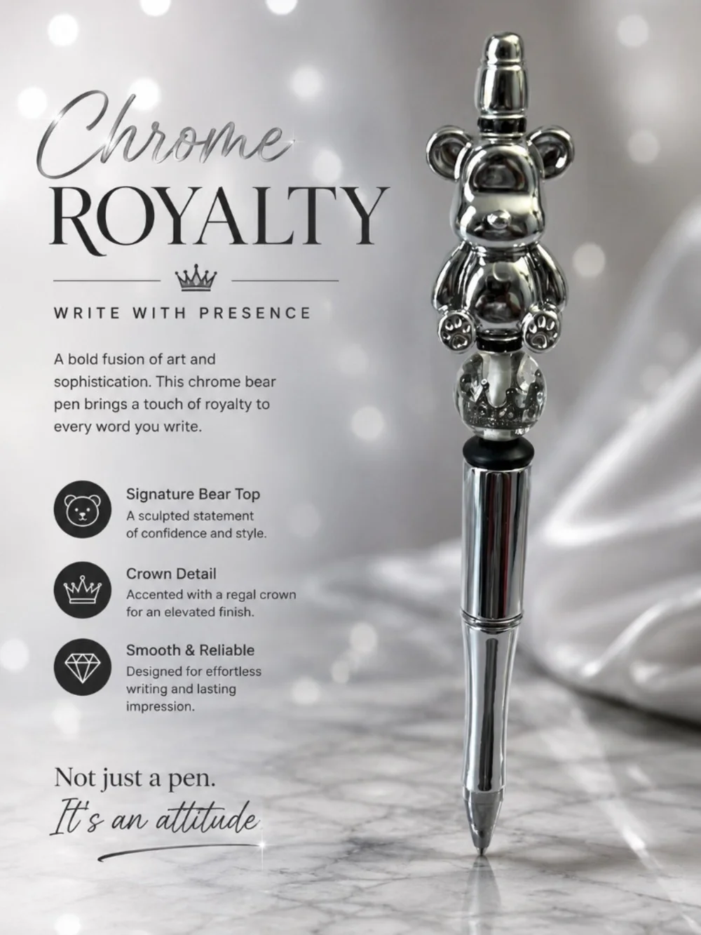 Royalty Bear Pen