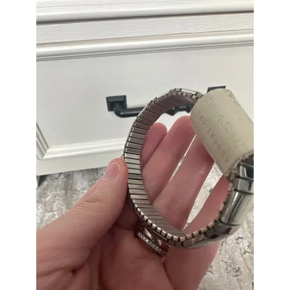 Anthropologie‎ silver bracelet stretch New