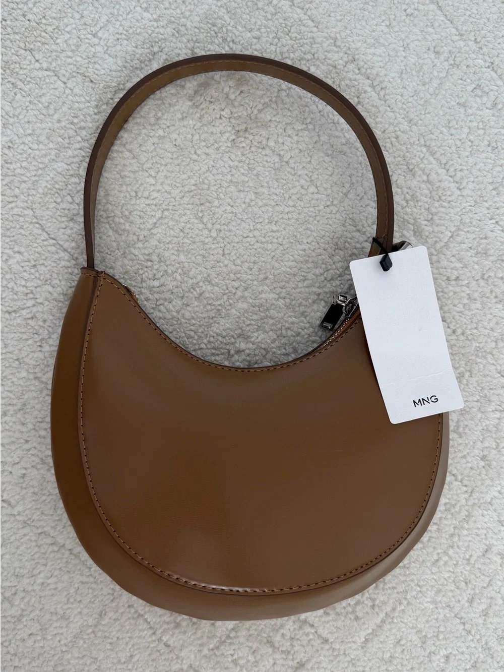 Mango leather zip 87
