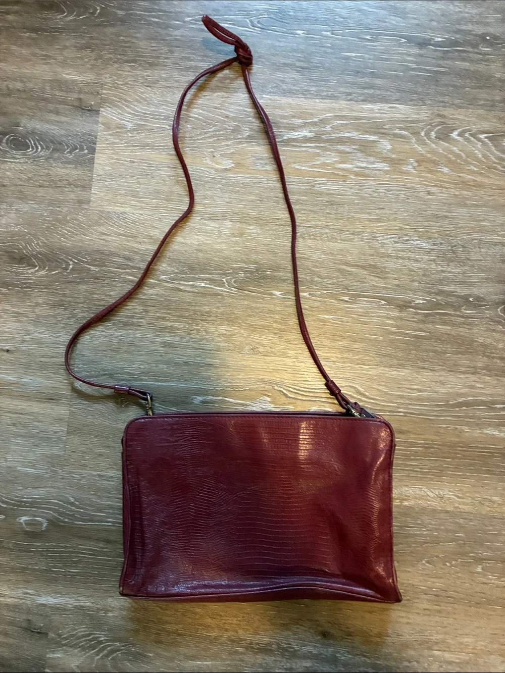 N/A sleek burgundy