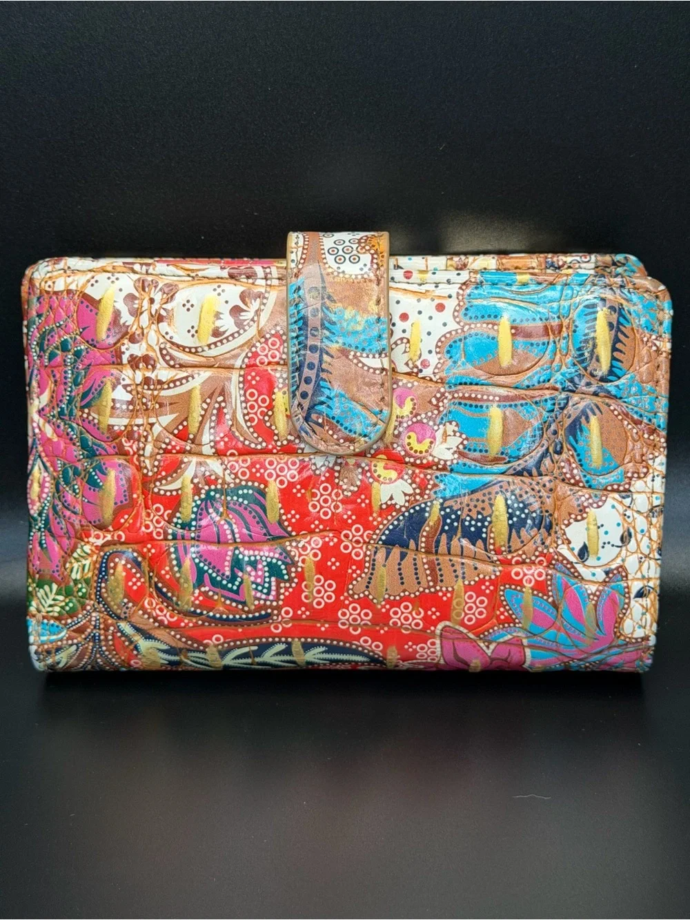 Brahmin zipper wallet