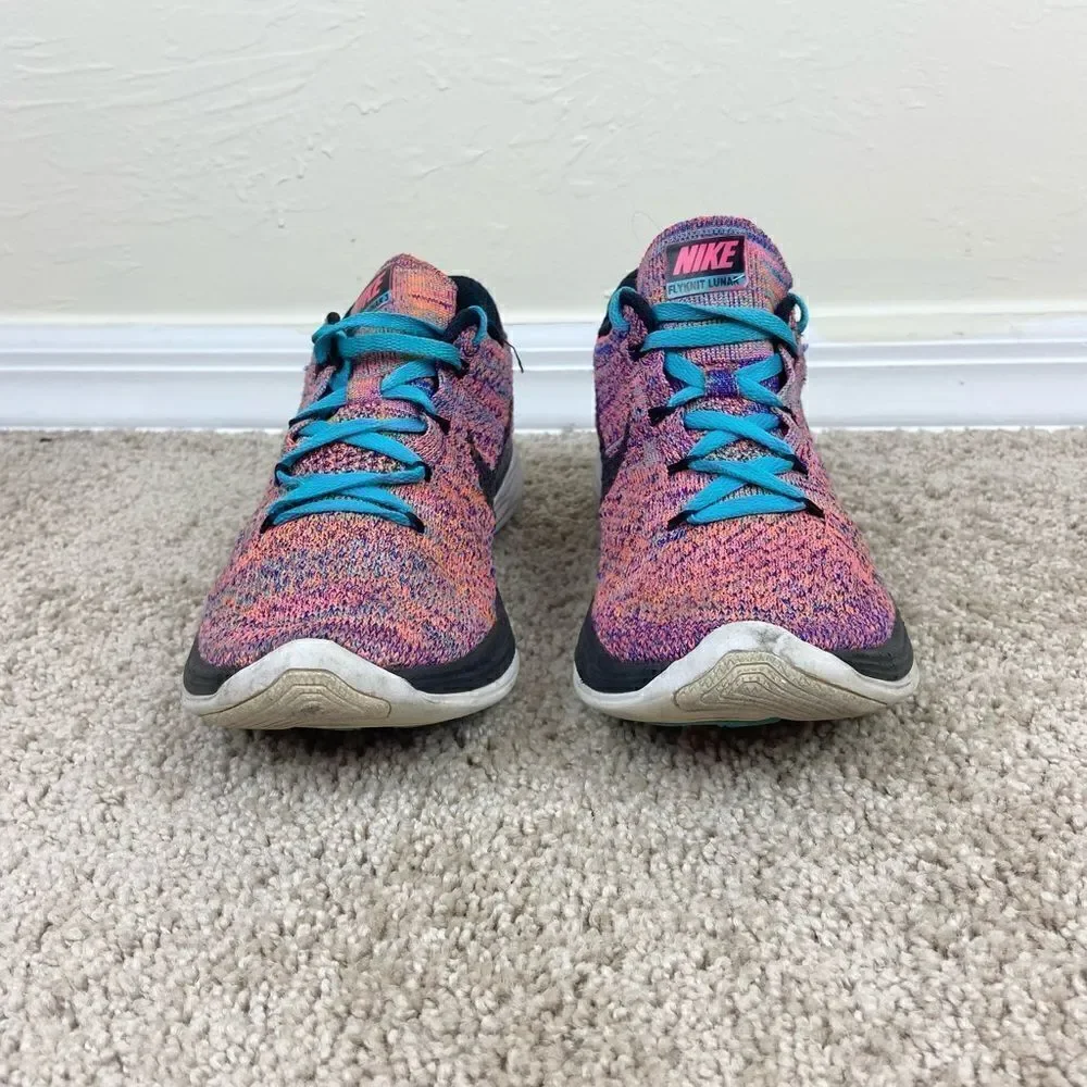 Nike Flyknit Lunar 3 Running Shoes - Multi Color