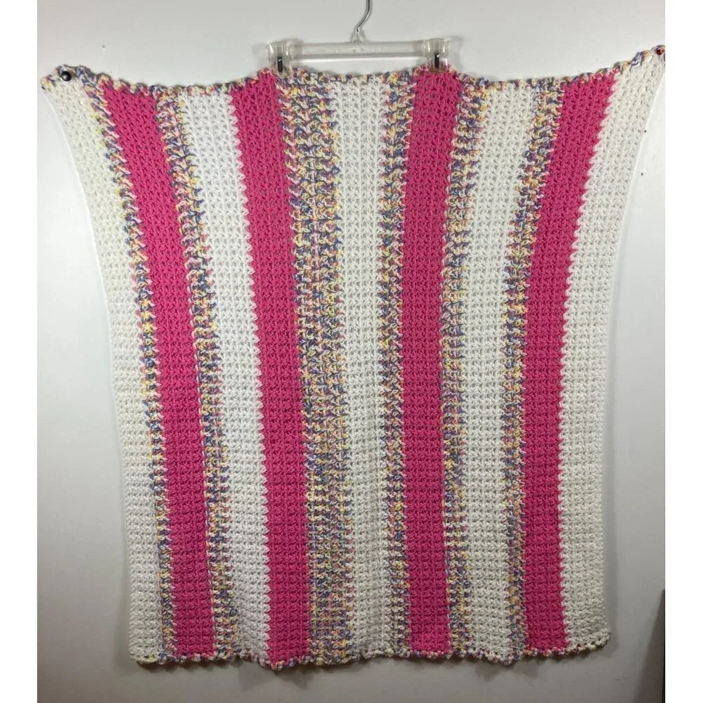 Handmade crocheted blanket