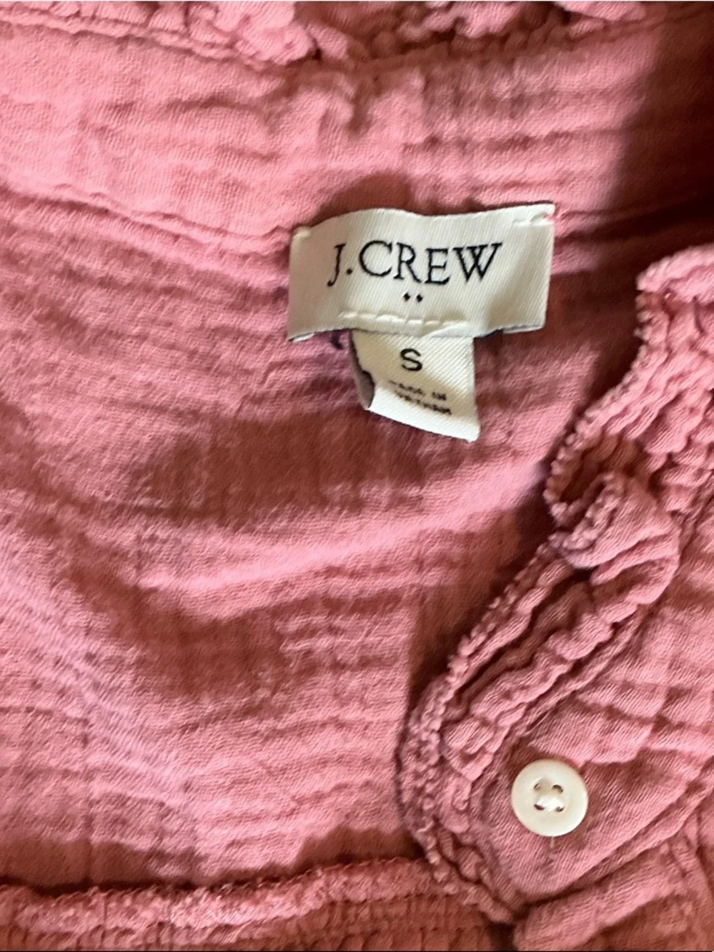 J. Crew sleeveless pink