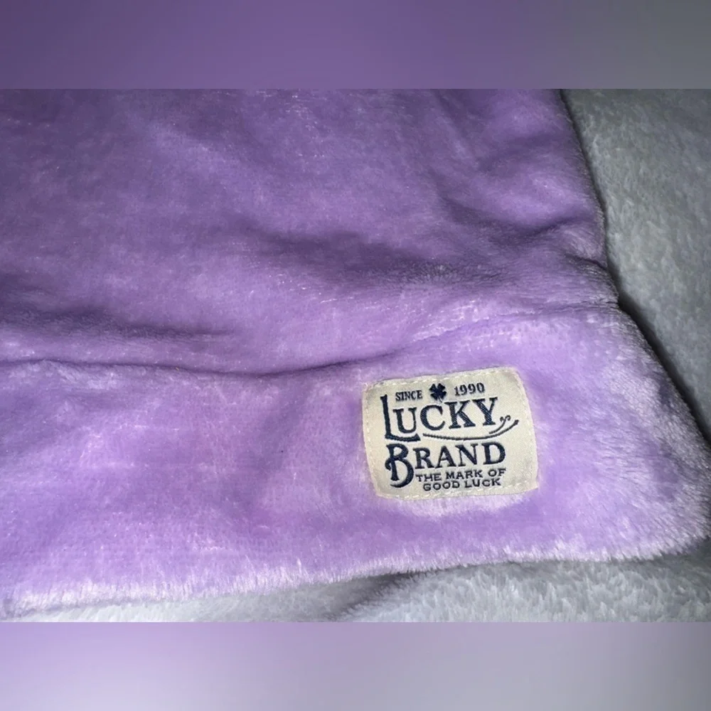Lucky Brand cozy purple