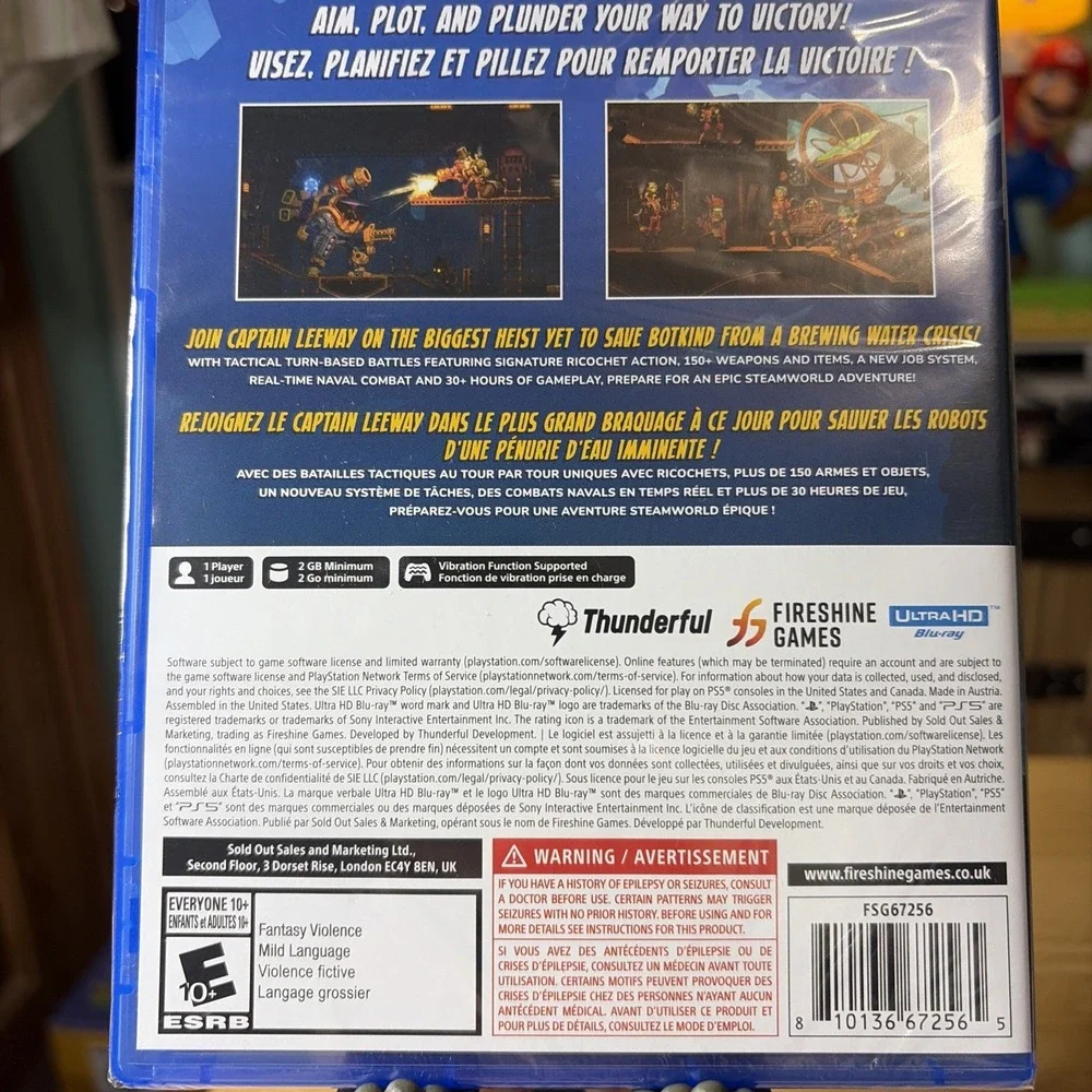 Fireshine Games steamworld heist