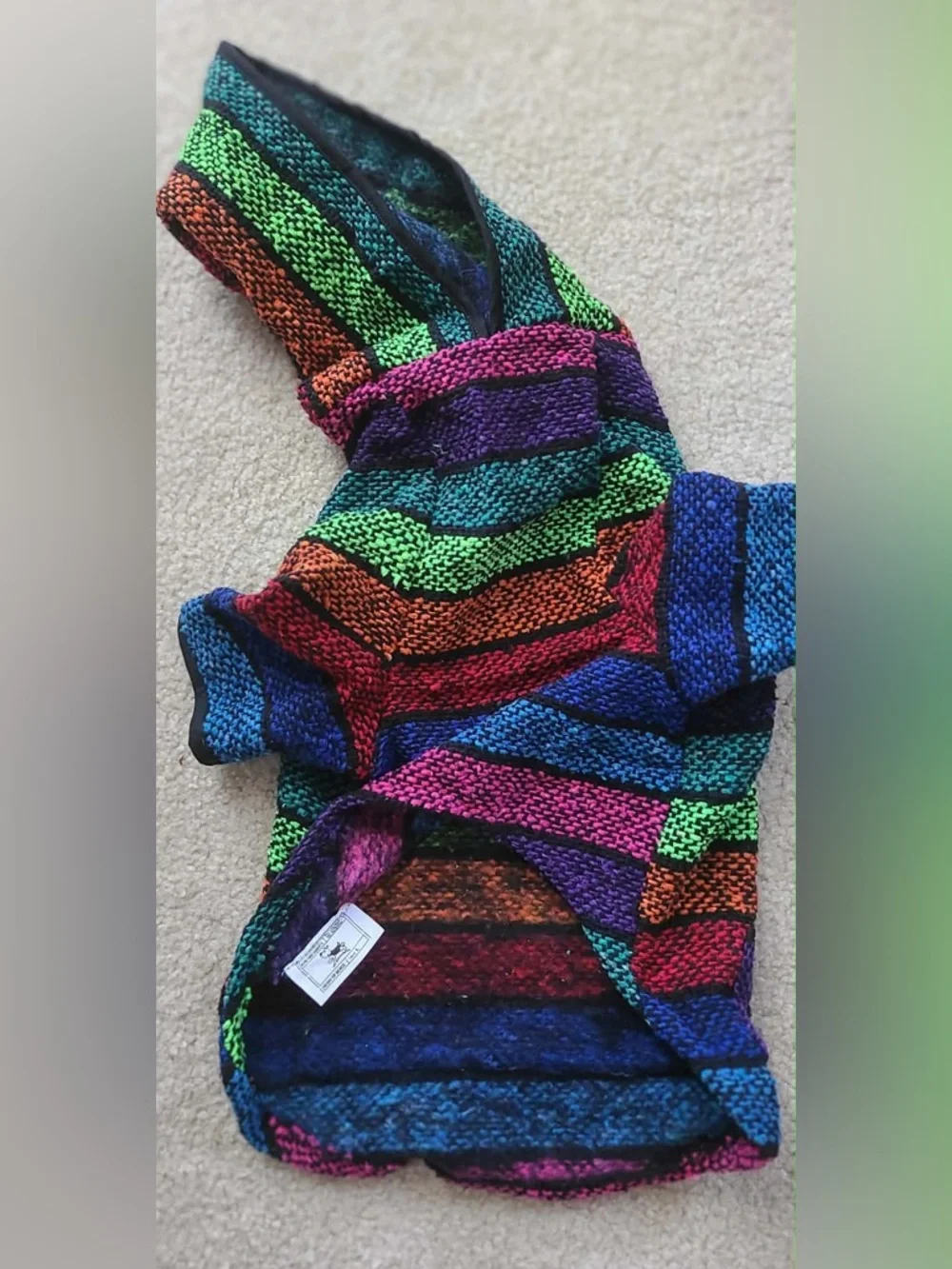 mi ponchito soft multicolor