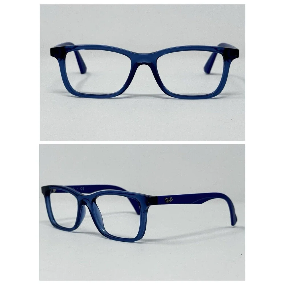Ray-Ban RB1562 3686 Transparent Blue Junior Eyeglass Frames 48-16-125