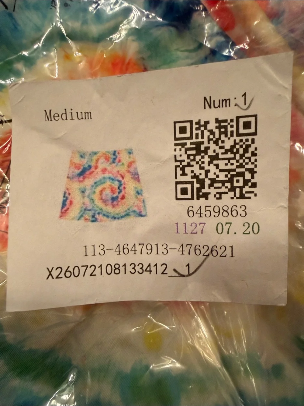 N/A bright multicolor