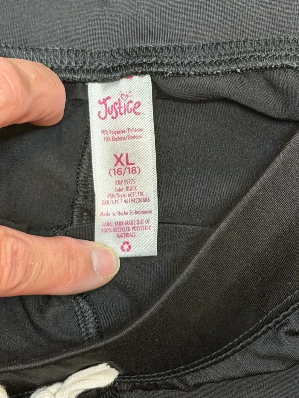 Justice girls athletic