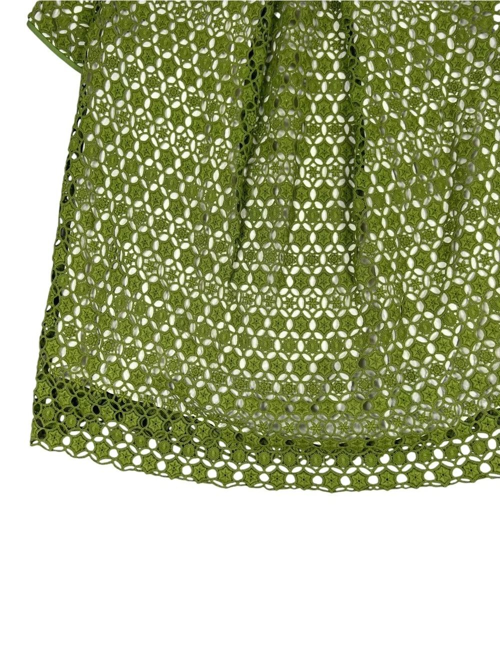 Tory Burch Linda crochet swing top - Medium / Green