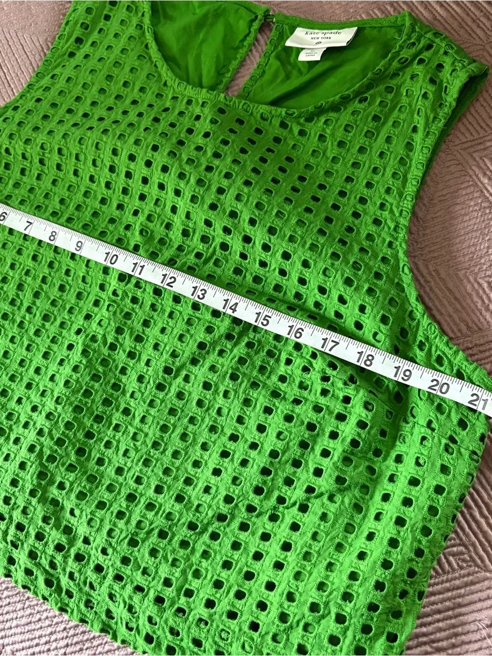 kate spade shell 100%