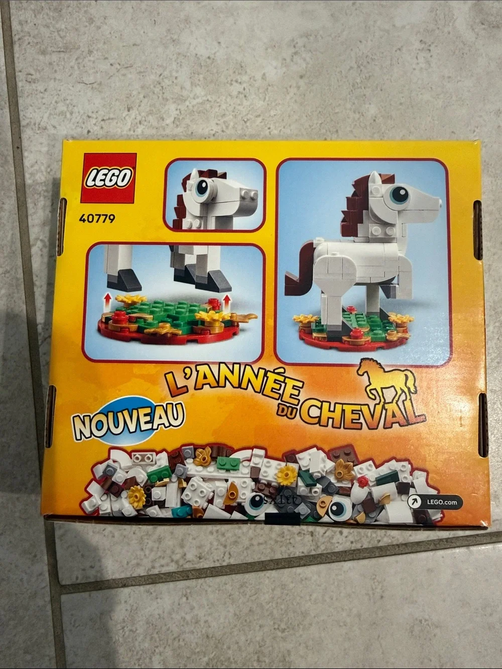 Lego horse build