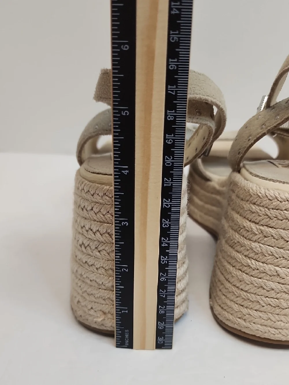 MIA beige suede