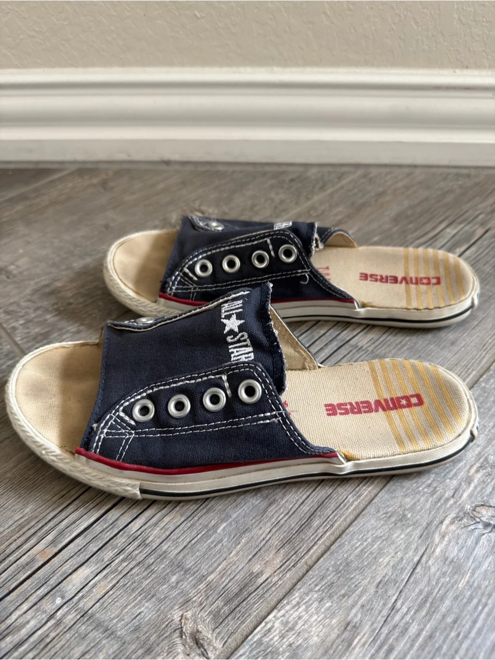 Converse great worn