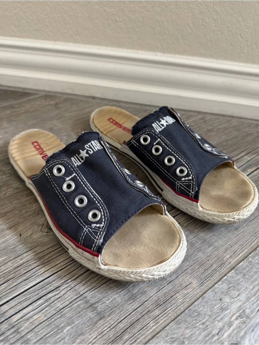 Converse great worn